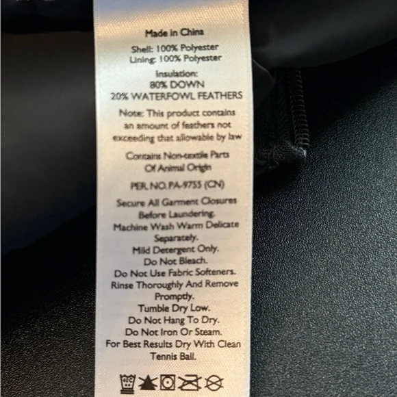 Eddie Bauer EB650 Dark Puffer Coat - Picture 6 of 6